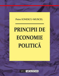 coperta carte principii de economie politica de petre ionescu-muscel